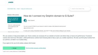 
                            11. How do I connect my Dolphin domain to G Suite? – Jimdo Dolphin