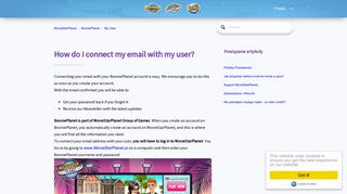 
                            10. How do I connect my email with my user? – MovieStarPlanet