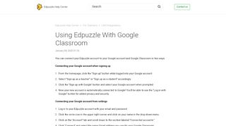 
                            9. How do I connect my Google Classroom to Edpuzzle? – Edpuzzle ...