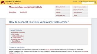 
                            9. How do I connect to a Citrix Windows Virtual Machine? | Minnesota ...