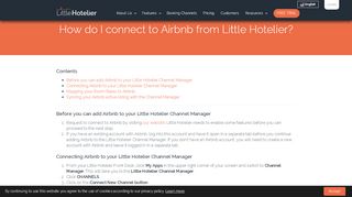 
                            13. How do I connect to Airbnb from Little Hotelier? - Front Desk ...