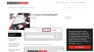 
                            10. How do I contact DesignSpark? – DesignSpark Support
