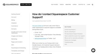 
                            13. How do I contact Squarespace Customer Care? – Squarespace Help