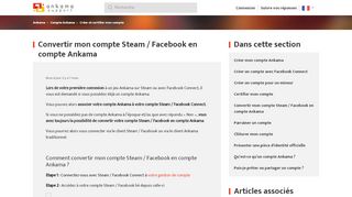 
                            12. How do I convert my Steam account into an Ankama account ...