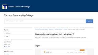 
                            9. How do I create a chart in Lucidchart? | Software Guides | Tacoma ...