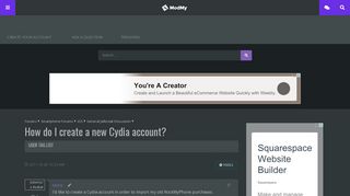 
                            3. How do I create a new Cydia account? - ModMyForums