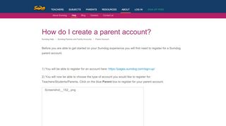 
                            5. How do I create a parent account? – Sumdog Help