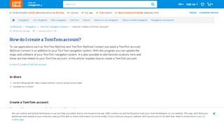 
                            13. How do I create a TomTom account? - Before 23:59, delivered ...