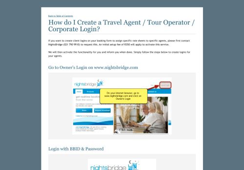 
                            9. How do I Create a Travel Agent / Tour Operator / Corporate Login?