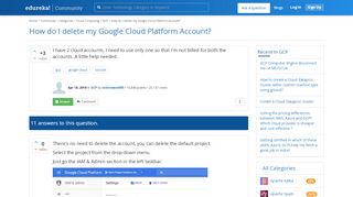 
                            13. How do I delete my Google Cloud Platform Account? | edureka ...
