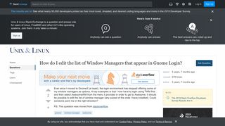 
                            9. How do I edit the list of Window Managers that appear in Gnome ...