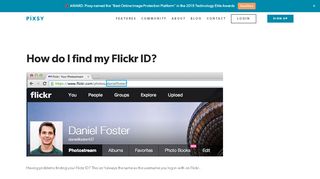 
                            8. How do I find my Flickr ID? This isn't always the same as your ... - Pixsy