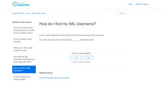 
                            12. How do I find my IML Username? – Online Sales Pro