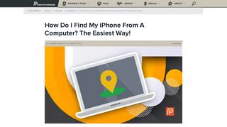 
                            10. How Do I Find My iPhone From A Computer? The Easiest Way!