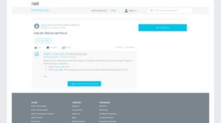 
                            3. How do I find my nest Pro id - Nest Community