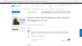 
                            5. How do I find the IP address a User Account last logged on to ...