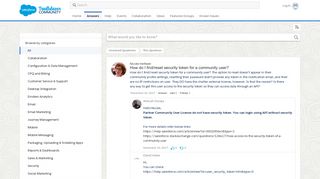 
                            2. How do I find/reset security token for a community user? - Answers ...