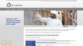 
                            13. How do I get materials from other libraries with LIWA? - HCT Libraries