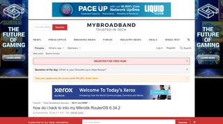 
                            2. how do i hack to into my Mikrotik RouterOS 6.34.2 | MyBroadband