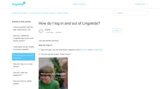 
                            9. How do I log in and out of Lingokids? – Lingokids Help Center