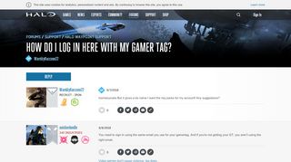 
                            10. How do I log in here with my gamer tag? | Halo Waypoint | Forums ...