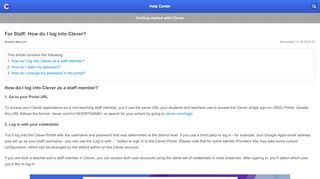 
                            13. How do I log in to Clever as a school admin? – Help Center