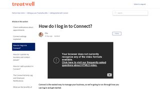 
                            11. How do I log in to Connect? – Partner Help Centre