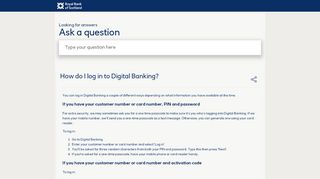 
                            12. How do I log in to Digital Banking? - Royal Bank of Scotland