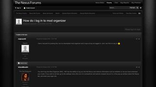 
                            3. How do i log in to mod organizer - General Skyrim Discussion - The ...