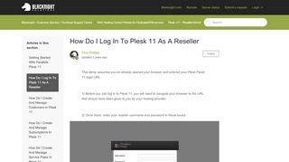 
                            13. How Do I Log In To Plesk 11 As A Reseller – Blacknight - Customer ...