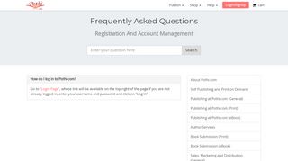 
                            3. How do I log in to Pothi.com?