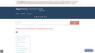 
                            4. How do I log in to the Rakuten Affiliate Network? – Publisher Help ...