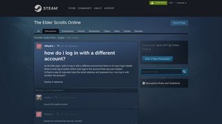 
                            3. how do i log in with a different account? :: The ... - Steam Community