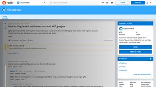 
                            3. How do I log in with my hive account and NOT google+ : soulseeker ...