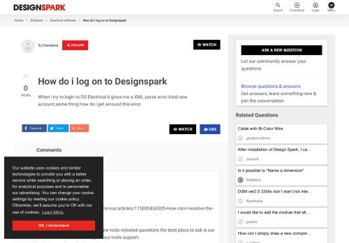 
                            6. How do i log on to Designspark - RS Components