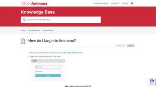 
                            2. How do I Login to Animana? – Animana Knowledge Base