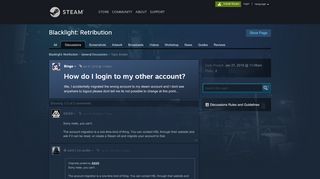 
                            2. How do I login to my other account? :: Blacklight: Retribution General ...