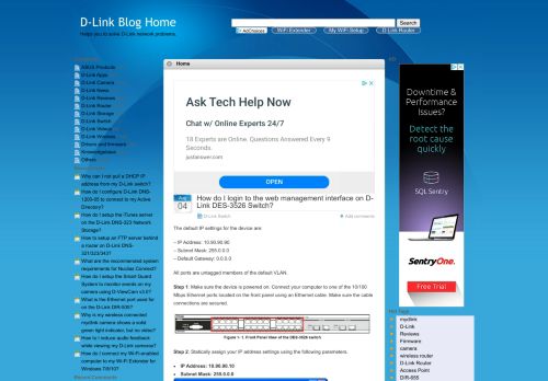 D-link live chat support