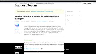 
                            12. How do I manually ADD login data to my password-manager? | Firefox ...