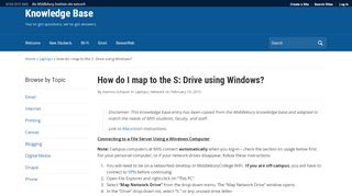 
                            13. How do I map to the S: Drive using Windows? – Knowledge Base