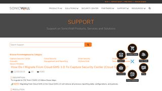 
                            9. How do I migrate from Cloud GMS 1.0 to Capture Security ... - SonicWall