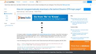 
                            10. How do I programmatically download a file behind Oracle's OTN ...