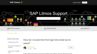 
                            11. How do I re-send the first login link email out to users? – Litmos Help