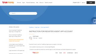 
                            5. How do I register account on TrueMoney Agent app? – TrueMoney