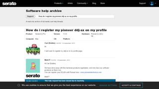 
                            11. How do i register my pioneer ddj-sx on my profile | Serato.com