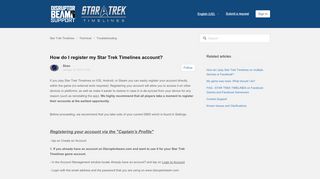 
                            13. How do I register my Star Trek Timelines account? – Star Trek Timelines