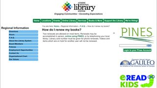 
                            9. How do I renew my books? - Athens Regional Library System