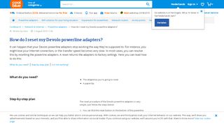 
                            10. How do I reset my Devolo powerline adapters? - Before 23:59 ...