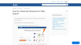 
                            13. How Do I Reset My Password For Gliffy Online? – Gliffy Support