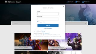 
                            2. How do I reset my WBPlay/WBID password? – DC Games